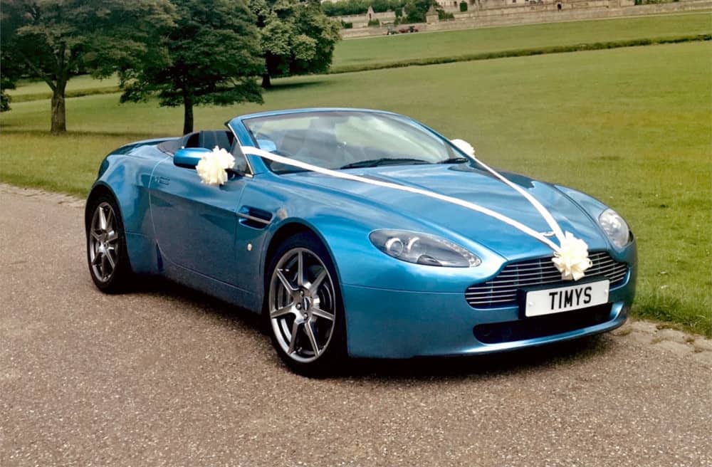 Aston Martin Vantage V8 Wedding Car - Aston Wedding Cars by Timys in Mansfield Nottinghamshire